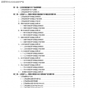 （十四五）江西省新能源汽车产业投资布局分析报告（政策 ... ...