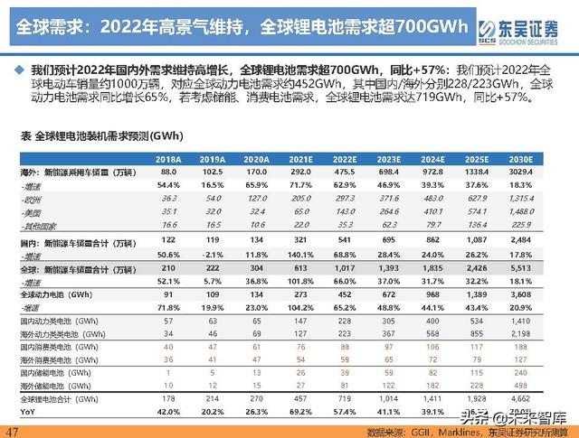 电动车行业深度研究及2022年度策略报告：万紫千红总是春