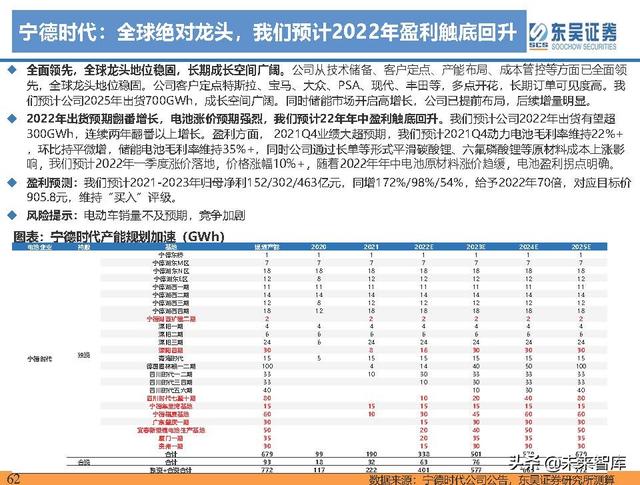 电动车行业深度研究及2022年度策略报告：万紫千红总是春