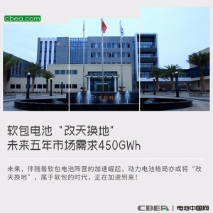 软包电池“改天换地”未来五年市场需求450GWh