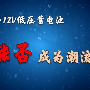 锂离子12V低压蓄电池能否成为电动汽车潮流