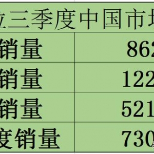 特斯拉三季度中国市场销量73059辆，勇夺季军，田忌赛马策略亮眼