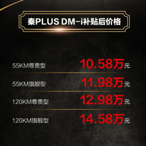 比亚迪秦PLUS DM-i上市，解决了插混车型的3个痛点！