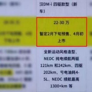 顶配卖到30万，比亚迪新“旗舰”将上市，汉DM-i这次是不是飘了？