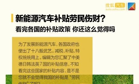 新能源汽车补贴劳民伤财？看完各国的补贴政策你还这么觉得 ... ...