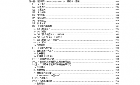 500家新能源汽车制造业公司：NIO NEXTEV LIMITED（蔚来 ...