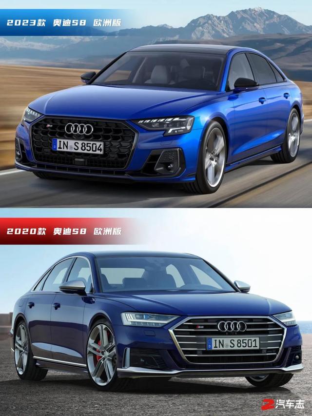 新款奥迪A8L、S8全球首发，旗舰搭571匹V8引擎，3.8秒即可破百