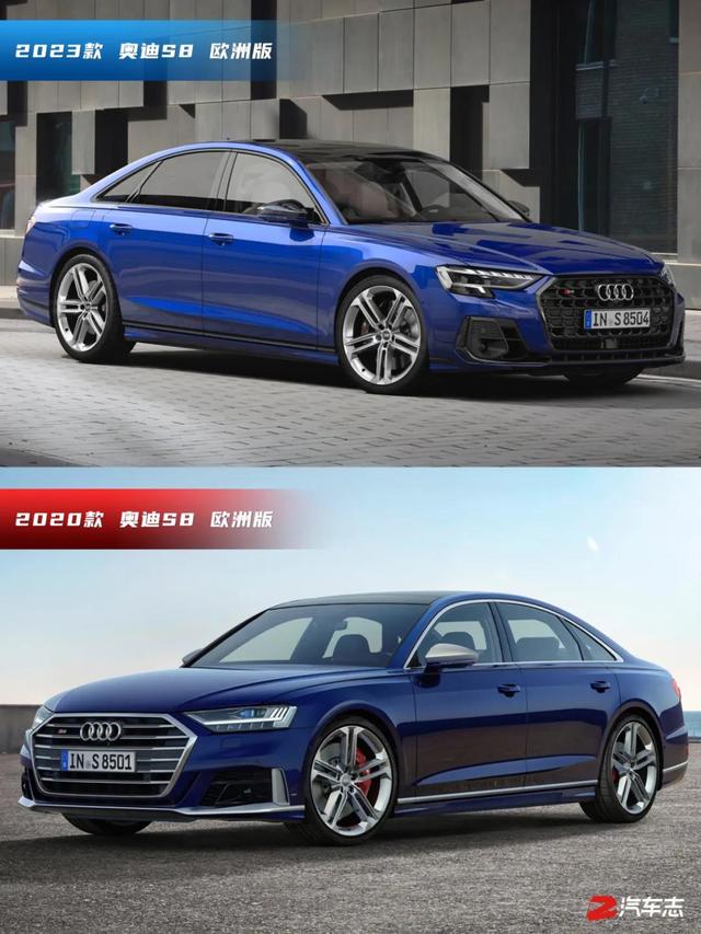 新款奥迪A8L、S8全球首发，旗舰搭571匹V8引擎，3.8秒即可破百