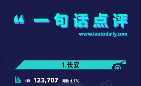 一句话点评1月自主品牌：华为AITO初次交卷