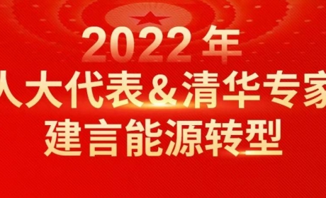 2022年人大代表&amp;amp;清华专家建言能源转型