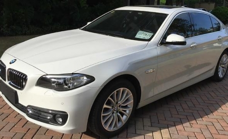 宝马BMW 5系 530el混合动力汽车高压紧急切断开关操作