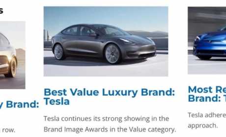 特斯拉 Model 3被凯利蓝皮书评为“5年内拥有成本最低”车型