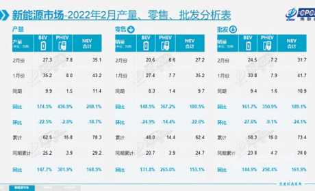 二月新能源销量｜比亚迪、特斯拉仍是行业天花板