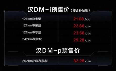 比亚迪汉DM-i来了，预售10小时订单破万辆，全靠油价上涨助攻？