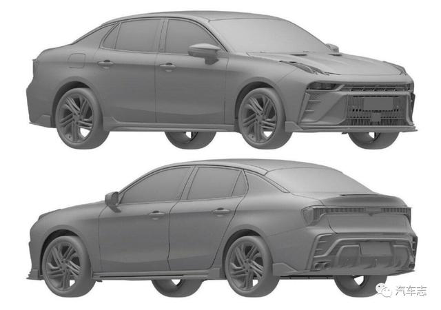 大改款领克03+专利图曝光，鲶鱼嘴、八字胡的全新设计惹争议
