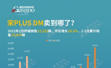 比亚迪宋PLUS DM卖到哪了？2月销量TOP20城市排名