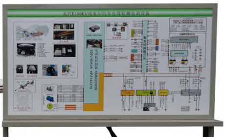 比亚迪秦车身电气系统实训台,新能源汽车电气技术教学实训 ... ...