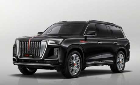 这才是真正的国产旗舰SUV，搭载4.0T V8发动机，红旗LS7官图发布