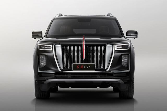 这才是真正的国产旗舰SUV，搭载4.0T V8发动机，红旗LS7官图发布