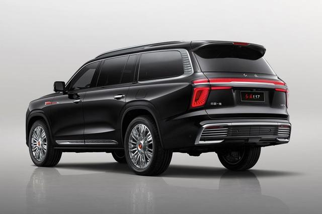 这才是真正的国产旗舰SUV，搭载4.0T V8发动机，红旗LS7官图发布