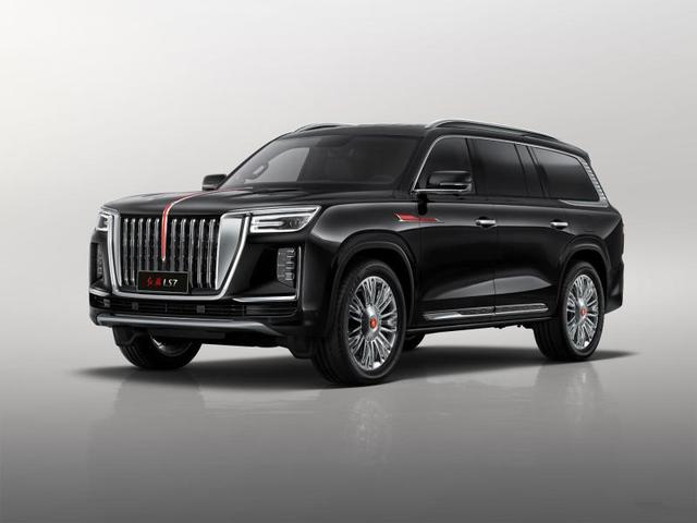 红旗超大号旗舰SUV LS7来了，近5.7米长，仅有4个独立座椅，配4.0T