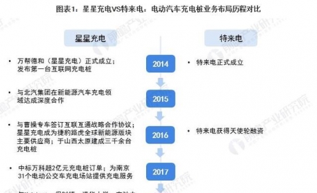 2021年中国电动汽车充电桩行业龙头企业对比：星星充电VS特来电