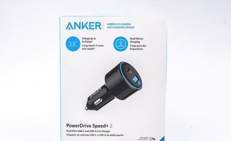 双口独立互不影响，Anker PowerDrive Speed+ 2车充开箱评测