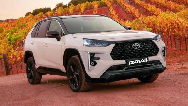 丰田新款RAV4渲染图曝光，造型霸气硬朗，有望明年正式上市