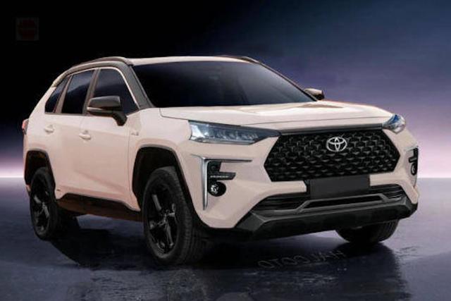 丰田新款RAV4渲染图曝光，造型霸气硬朗，有望明年正式上市