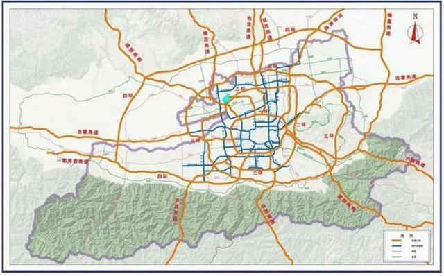 “十四五”期间，西安拟开建外环高速（东段）、大环线乾县至周至高速（西安段）