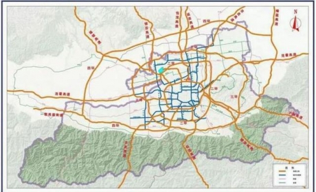 “十四五”期间，西安拟开建外环高速（东段）、大环线乾县至周至高速（西安段）