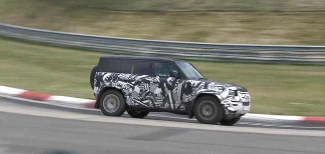 AMG G63的对手 路虎卫士SVR高性能版本曝光