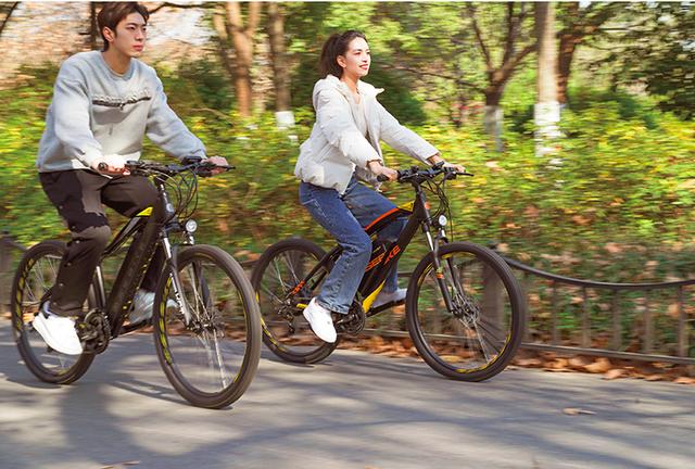 MS-EBIKE电动自行车测评：全铝车架配27寸轮毂，续航可达360公里