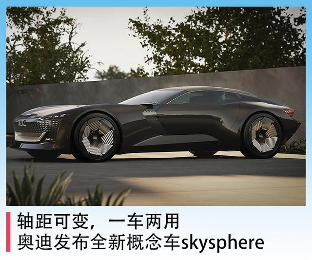 轴距可变，一车两用，奥迪发布全新概念车skysphere