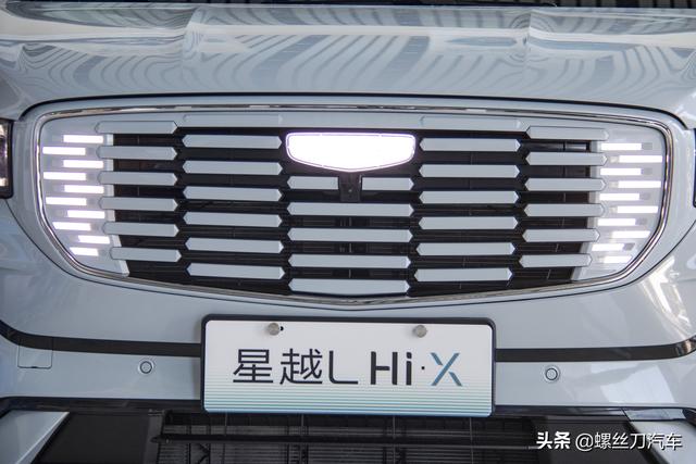 可油可电可增程的越级SUV！到店感受吉利星越L雷神Hi·X