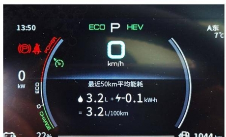 比亚迪秦PLUS DM-i官称馈电油耗3.8L 实测多少？结果相当惊人