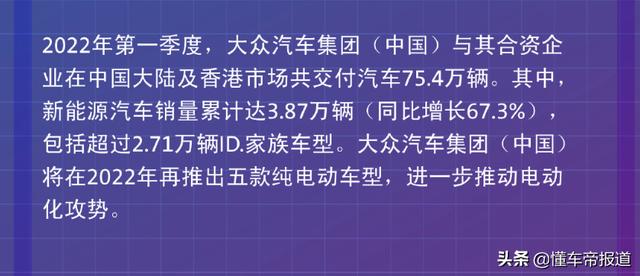 观察 | 大众电动车“售罄”，一时半会儿买不到了？