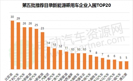 过渡期后哪些新能源乘用车可获得补贴？第5批推荐目录配套详解 ...