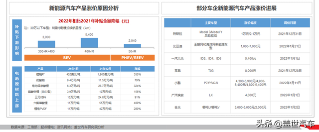 电动车价格普遍上调，新能源车市能否实现预期性增长？