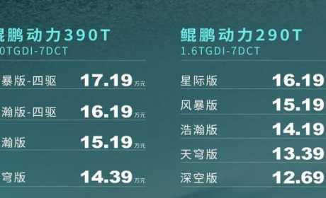 12.69万起售，奇瑞瑞虎8 PRO正式上市，哪款配置车型值得买？