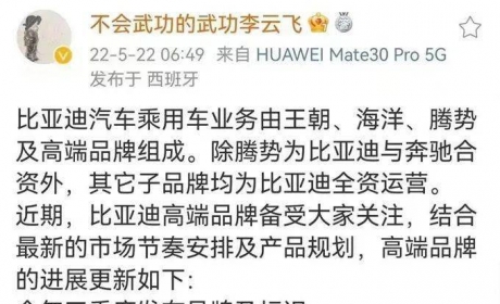 比亚迪全新高端品牌，定价80-150万，或将打开自主品牌“天花板”市场？ ...