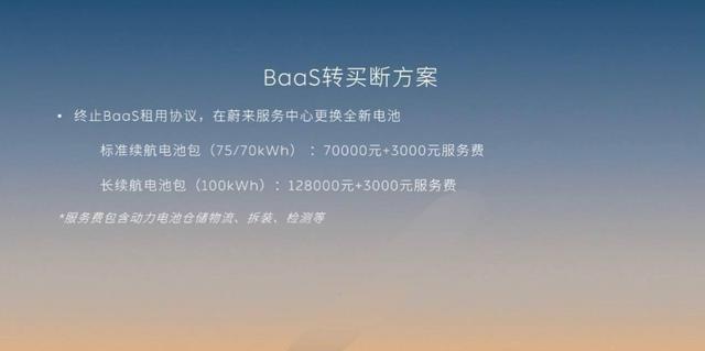 蔚来的BaaS“后悔药”，拯救选择困难症？