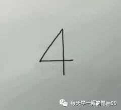 每天学一幅简笔画-用数字来画简笔画