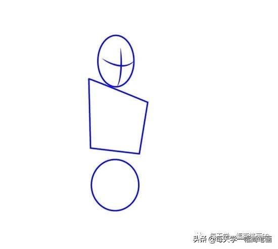 每天学一幅简笔画--超帅蜘蛛侠简笔画步骤画法图片大全