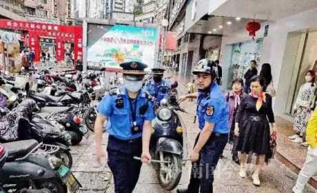 紧急提醒！柳州市中心多辆电动车被拖走，千万别再这样停了