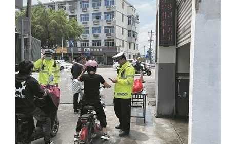 温州首套“电动自行车违法提示系统”启用