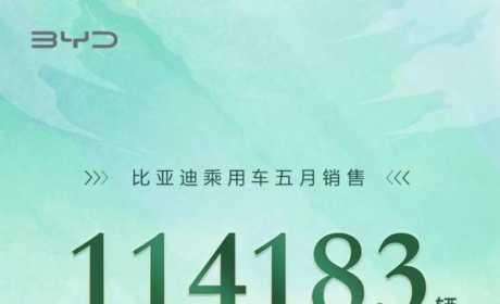 比亚迪公布5月份销量，汉、宋、秦家族齐超2万台，销冠又稳了？