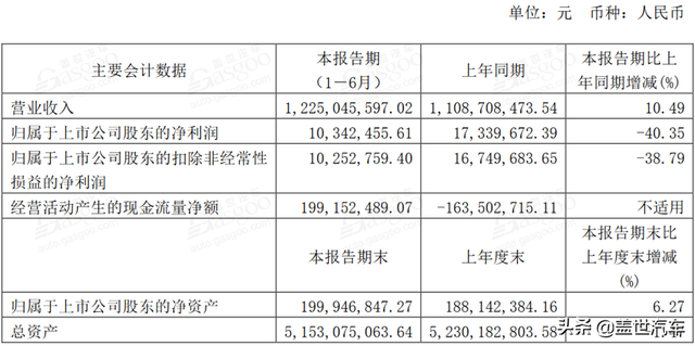 12家新能源汽车上市公司半年报：半数净利润下滑 寒流从下至上蔓延