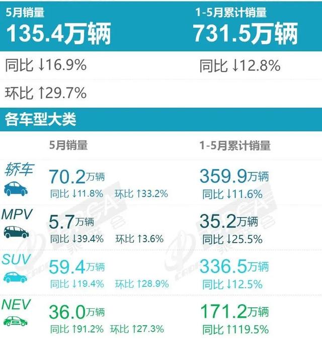 点评5月新能源销量榜：洗掉国外品牌那一天，终于来了？