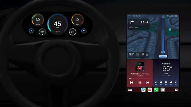 CarPlay大升级，这是苹果为了造车“铺路”？